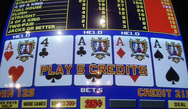 A Guide to the Types of Video Poker Games