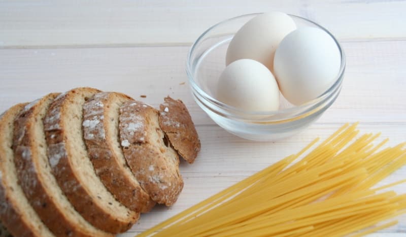 bread and pasta