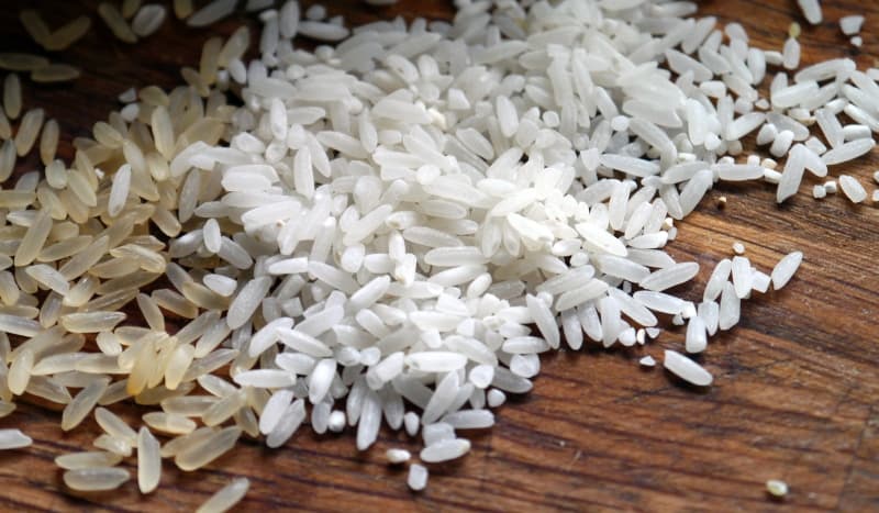 rice grains