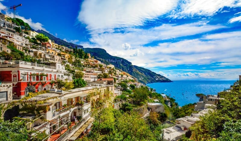 positano italy