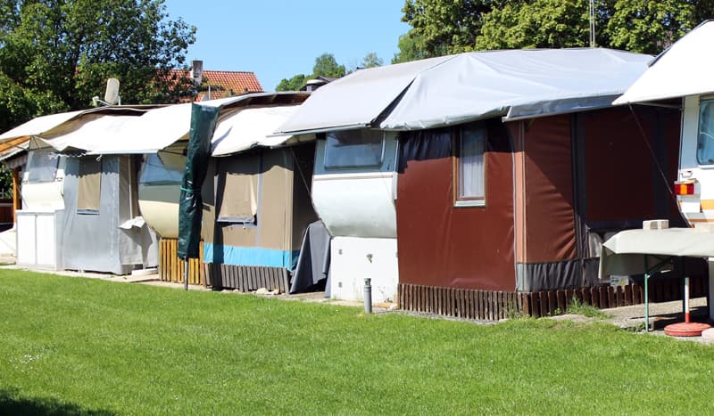 caravan site