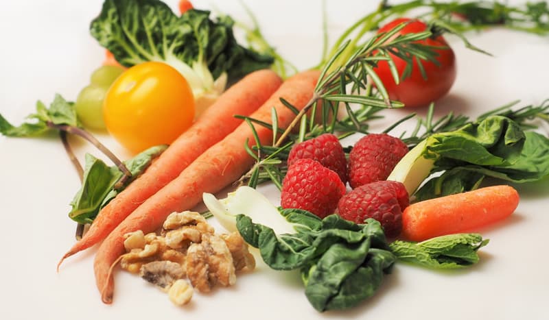 plate of salad